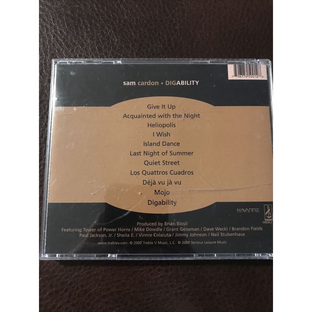 Sam Cardon Digability CD 2000 - Picture 2 of 3